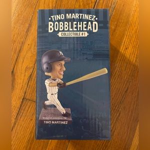 Unopened Tino Martinez Bobblehead, NY Yankees 2023 Collectible #1